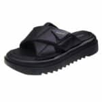 Chaussons Femme Semelle Ergonomique Noir Haut de Gamme