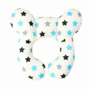 Coussin Ergonomique Cervicales de Voyage Blanc pour Enfant