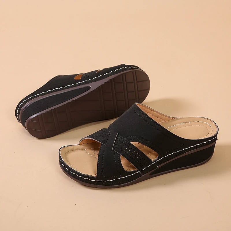 Chaussons Femme Semelle Ergonomique Chics et Respirants pour l'Été