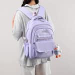 Sac à Dos Ergonomique Bleu Pratique et Élégant