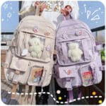 Sac à Dos Ergonomique au Design Mignon et Décontracté pour Enfant
