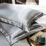 Lot de Deux Housses de Coussin Ergonomique Chics et Élégantes en Soie