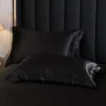 Lot de Deux Housses de Coussin Ergonomique Chics et Élégantes en Soie