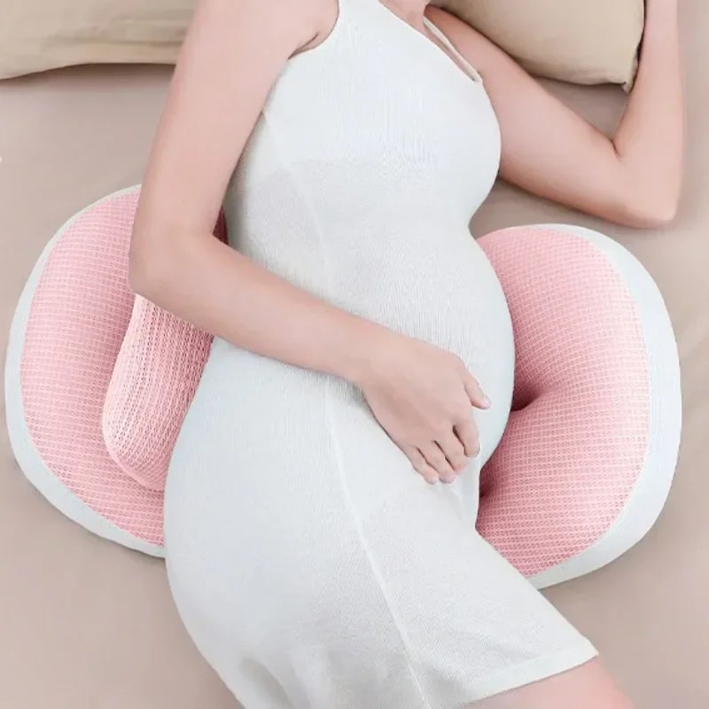 Oreiller de Grossesse Doux et Réglable