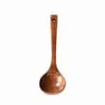 Ustensile de Cuisine Ergonomique Style Cuillère de Service en Bois