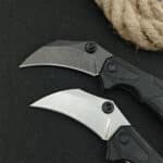 Ustensile de Cuisine Ergonomique Couteau de Poche Pliable