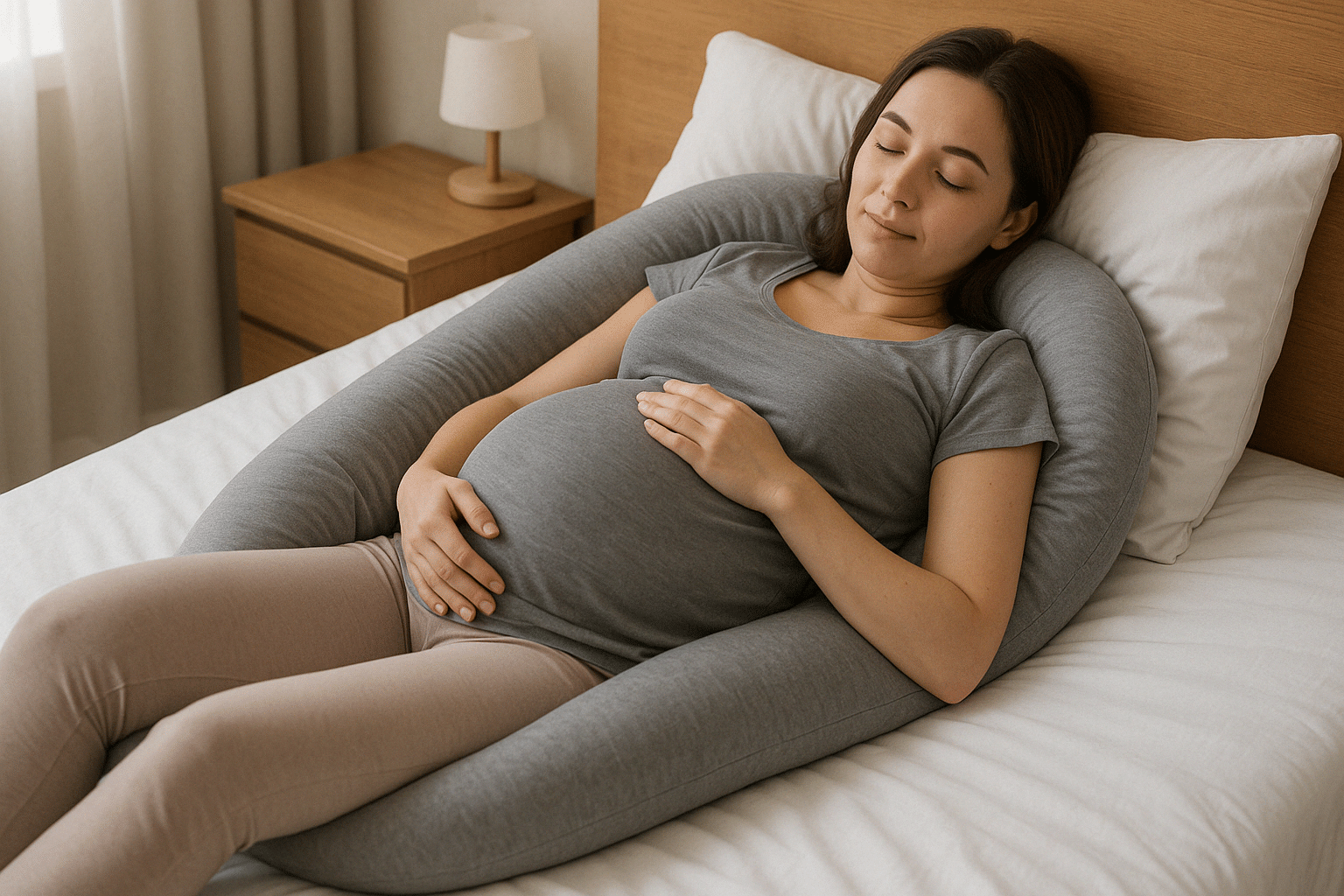 Coussin de grossesse : à quel moment l’acheter et comment bien l’utiliser ? Quand acheter et utiliser un coussin de grossesse