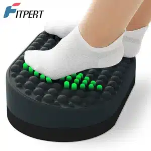 Repose-pieds pour sous le bureau au travail, tabouret de pied de bureau à domicile, masseur de pieds ottoman, soulagement de la fasciite plantaire, repose-pieds en Silicone souple