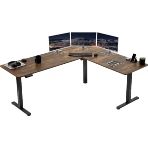 bureau assis debout angle