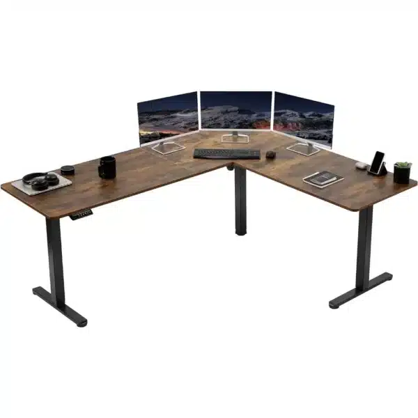 bureau assis debout angle